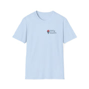 Daily Bloom Logo T-Shirt-Light Blue-Neurodiversity, ADHD & Autism Awareness & Acceptance by Daily Bloom