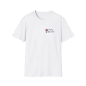 Daily Bloom Logo T-Shirt-White-Neurodiversity, ADHD & Autism Awareness & Acceptance by Daily Bloom
