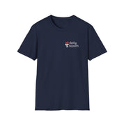 Daily Bloom Logo T-Shirt-Navy-Neurodiversity, ADHD & Autism Awareness & Acceptance by Daily Bloom