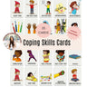 Autism Digital Download - Coping Skills Flashcards for Kids - Daily Bloom