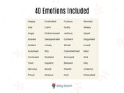 Flash Card Bundle - Set of 2 - Coping Skills & Emotions Cards-Neurodiversity, ADHD & Autism Awareness & Acceptance Digital Download by Daily Bloom