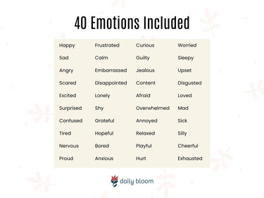 Autism Digital Download - Flash Card Bundle - Set of 2 - Coping Skills & Emotions Cards - Daily Bloom