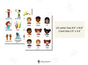 Flash Card Bundle - Set of 2 - Coping Skills & Emotions Cards-Neurodiversity, ADHD & Autism Awareness & Acceptance Digital Download by Daily Bloom