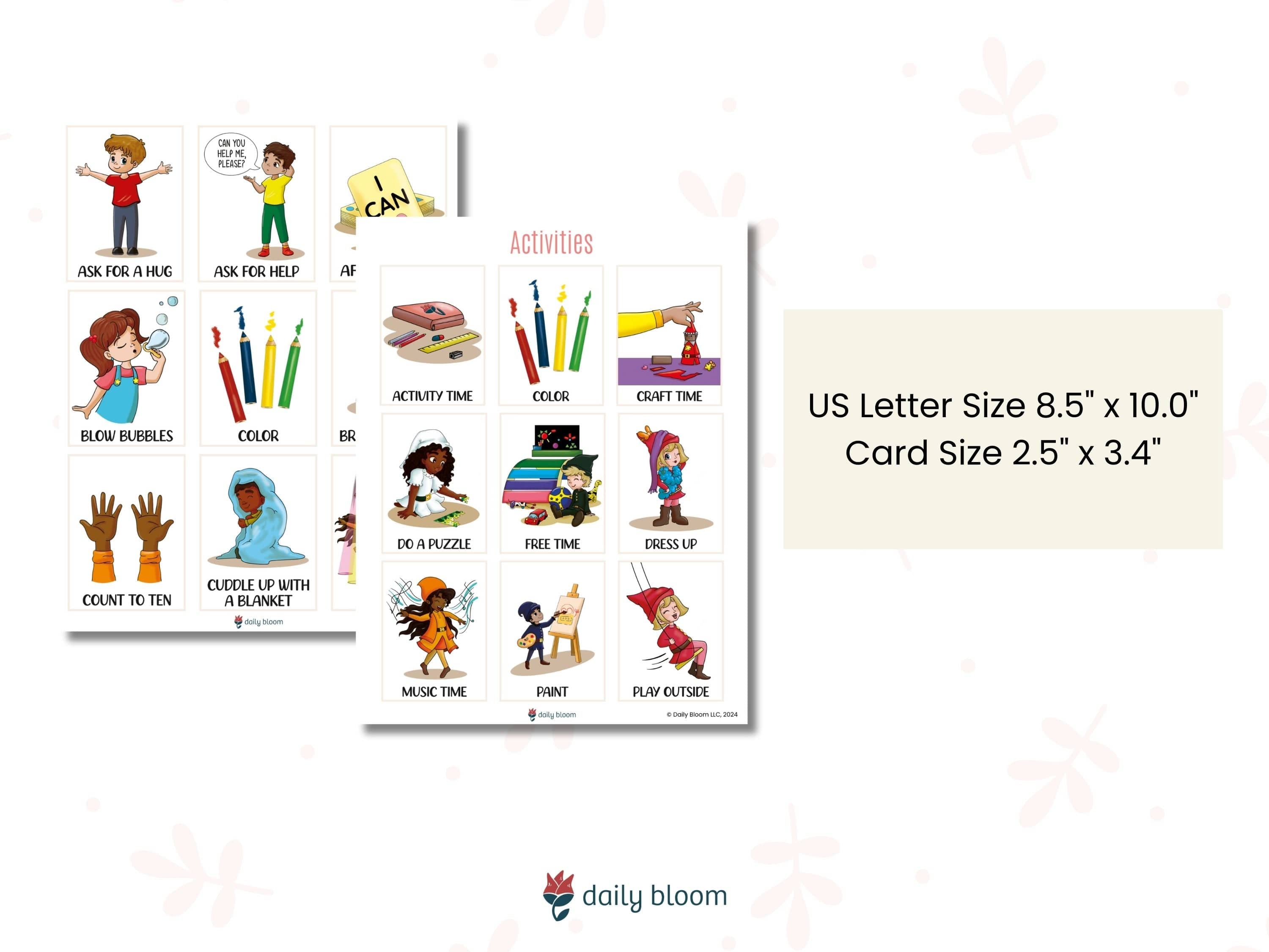 Kids Activity Bundle-Neurodiversity, ADHD & Autism Awareness & Acceptance by Daily Bloom