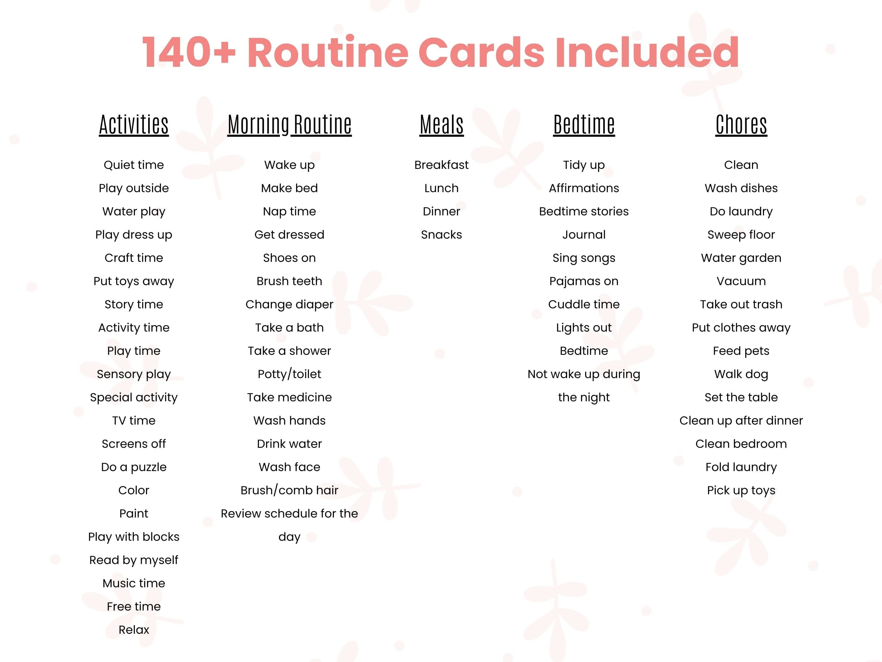 Flash Card Bundle - Set of 3 - Coping Skills, Emotions & Routine Cards-Neurodiversity, ADHD & Autism Awareness & Acceptance Digital Download by Daily Bloom