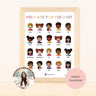 Autism Digital Download - How Are You Feeling (Poster Download) - Daily Bloom
