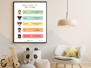 How Big Is My Problem (Poster Download)-Neurodiversity, ADHD & Autism Awareness & Acceptance Digital Download by Daily Bloom