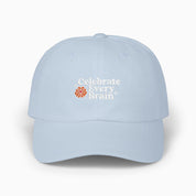 Autism Hats By Daily Bloom Celebrate Every Brain Dad Hat Light Blue