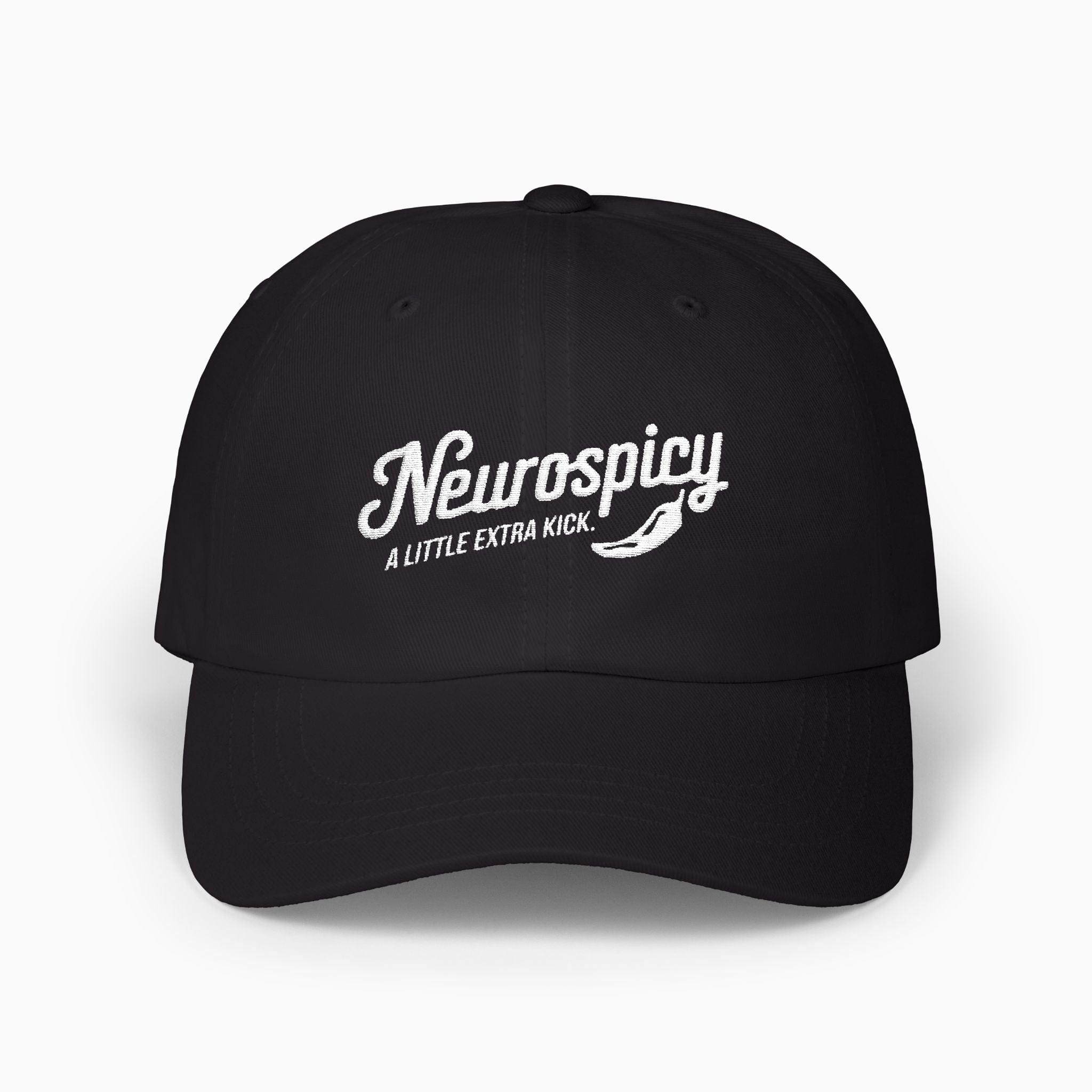 Autism Hats By Daily Bloom Neurospicy Dad Hat Black