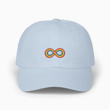 Autism Hats - Rainbow Infinity Dad Hat - Daily Bloom