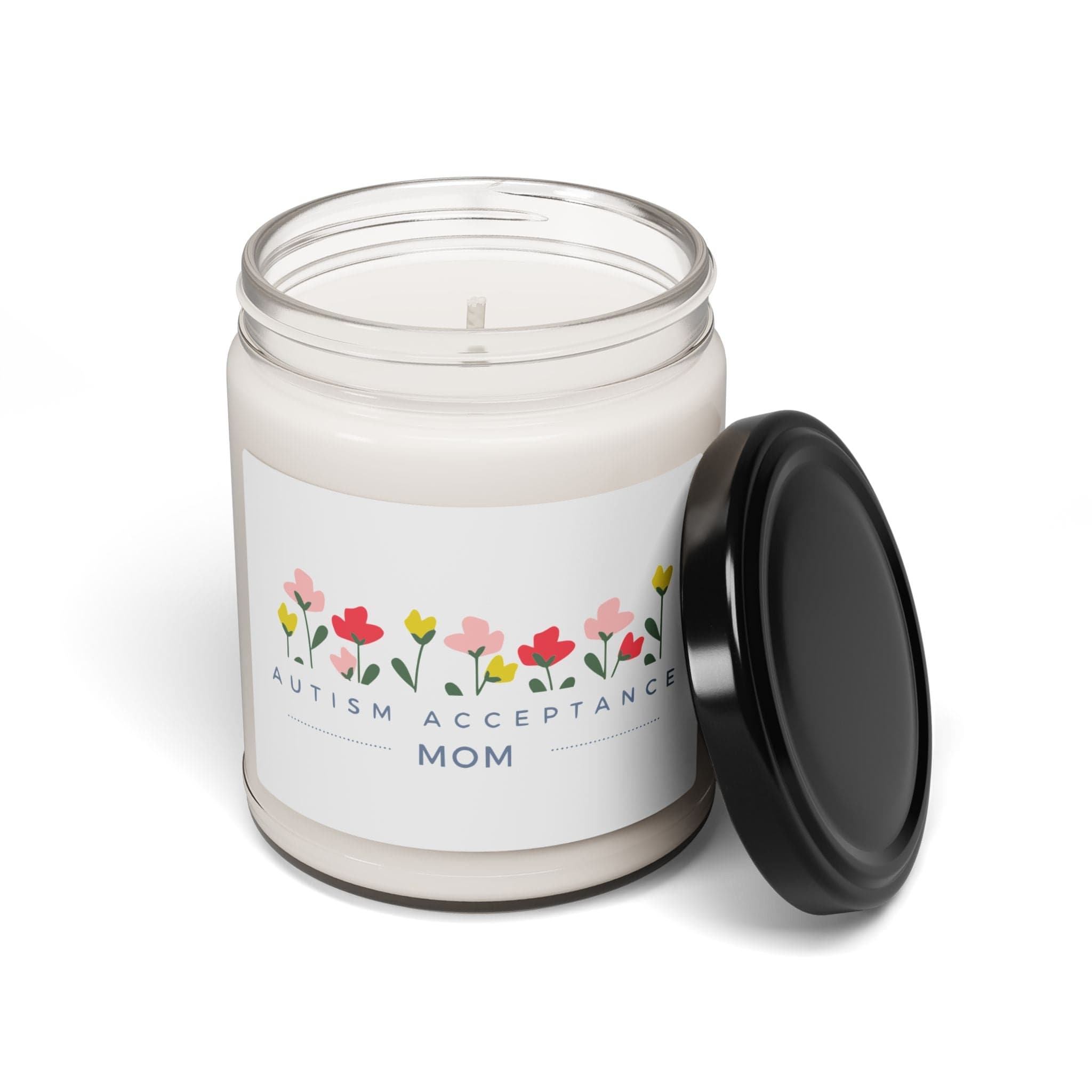 Autism Home Decor By Daily Bloom Mother's Day 2025 - Autism Acceptance Mom Scented Soy Candle