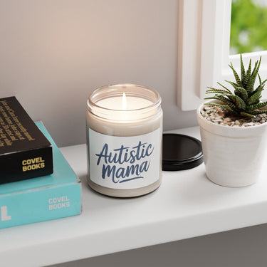 Autism Home Decor - Mother's Day 2025 - Autistic Mama Scented Soy Candle - Daily Bloom