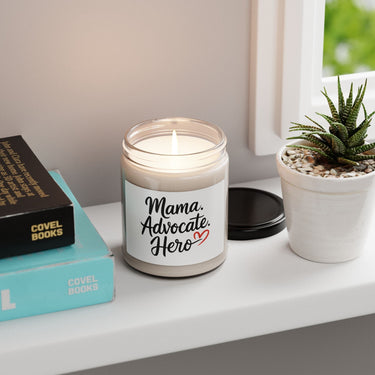 Autism Home Decor - Mother's Day 2025 - Mama Advocate Hero Scented Soy Candle - Daily Bloom