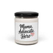 Autism Home Decor By Daily Bloom Mother's Day 2025 - Mama Advocate Hero Scented Soy Candle Clean Cotton / 9oz