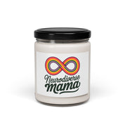 Autism Home Decor By Daily Bloom Mother's Day 2025 - Neurodiverse Mama Scented Soy Candle Clean Cotton / 9oz