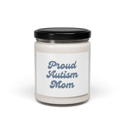 Autism Home Decor By Daily Bloom Mother's Day 2025 - Proud Autism Mom Scented Soy Candle Clean Cotton / 9oz
