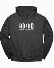 Autism Hoodie By Daily Bloom AD/HD Thunderstruck Hoodie S / Dark Heather
