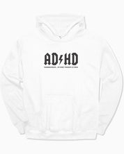 Autism Hoodie By Daily Bloom AD/HD Thunderstruck Hoodie S / White