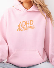 Autism Hoodie By Daily Bloom ADHD Acceptance Grunge Style Hoodie