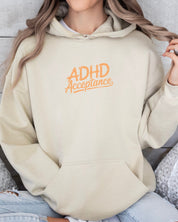 Autism Hoodie By Daily Bloom ADHD Acceptance Grunge Style Hoodie
