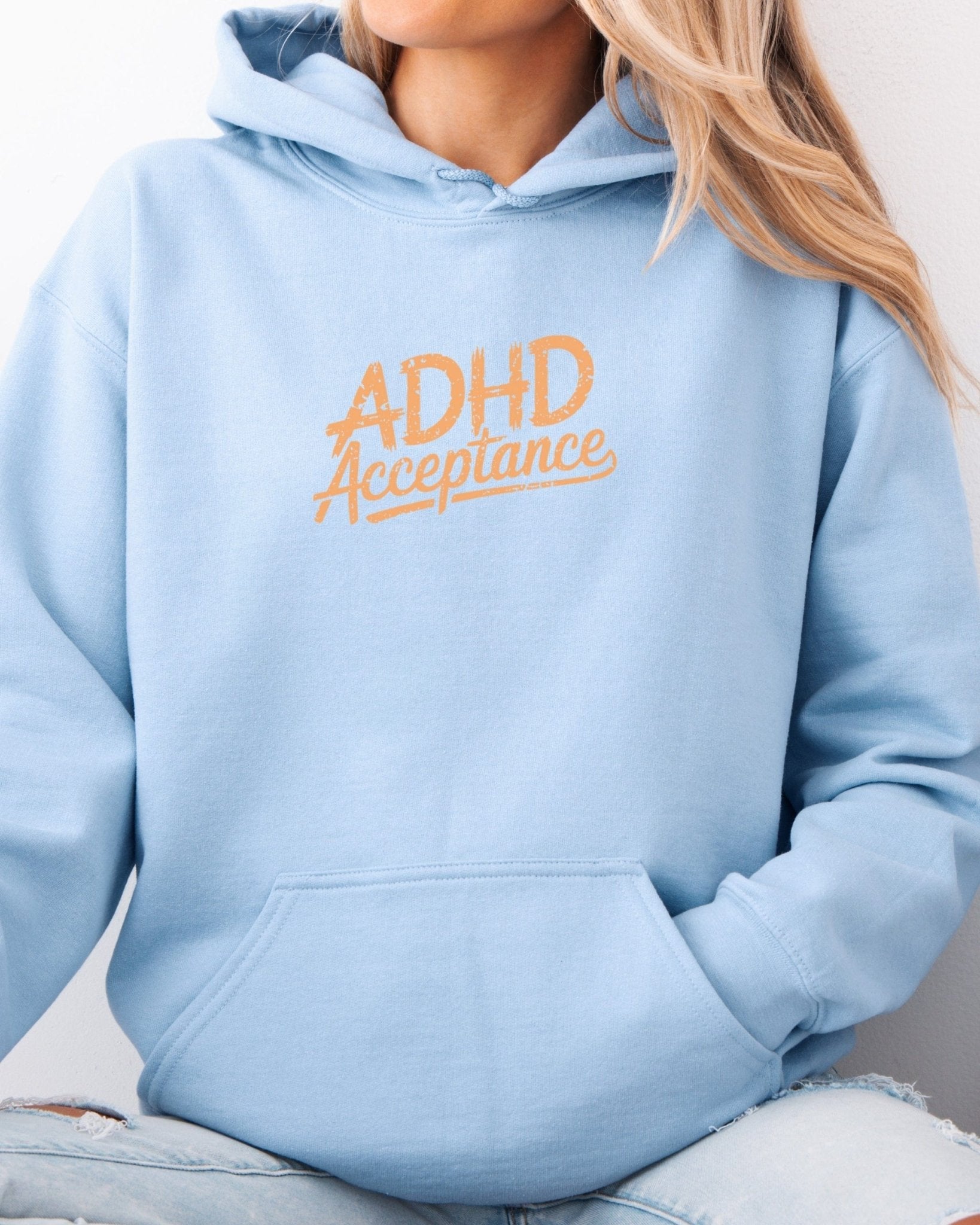 Autism Hoodie - ADHD Acceptance Grunge Style Hoodie - Daily Bloom