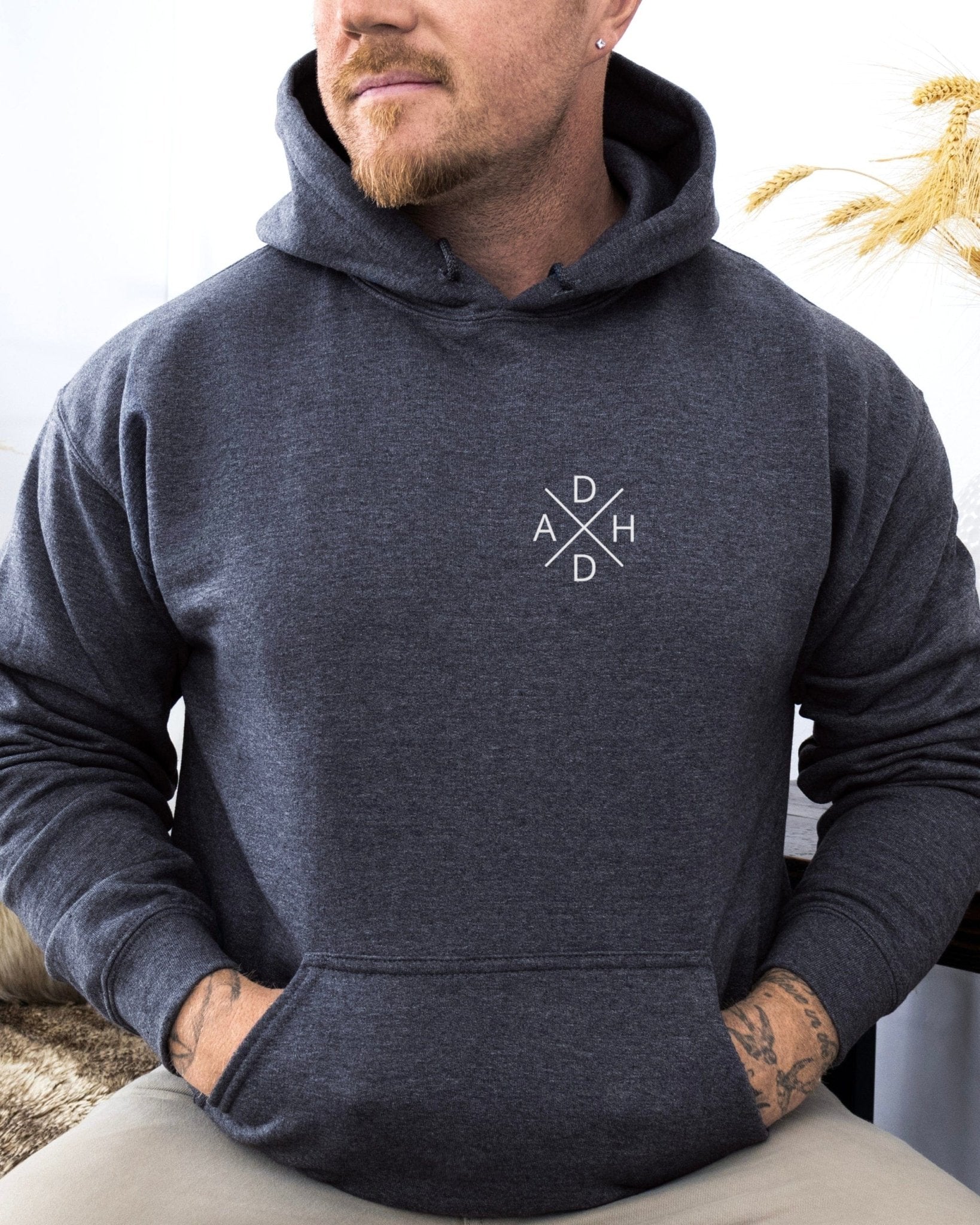 Autism Hoodie - ADHD Cross Hoodie - Daily Bloom
