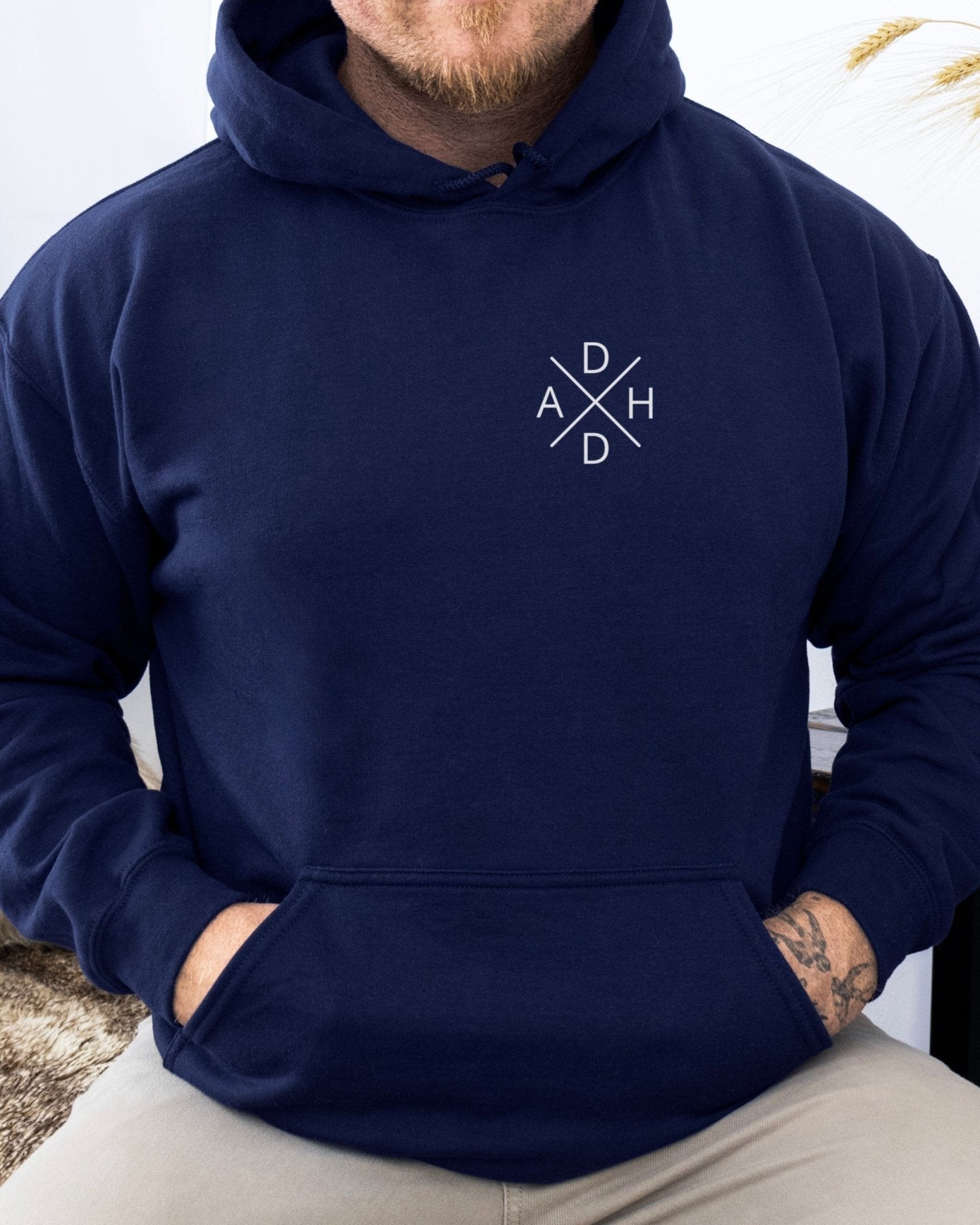 Autism Hoodie - ADHD Cross Hoodie - Daily Bloom