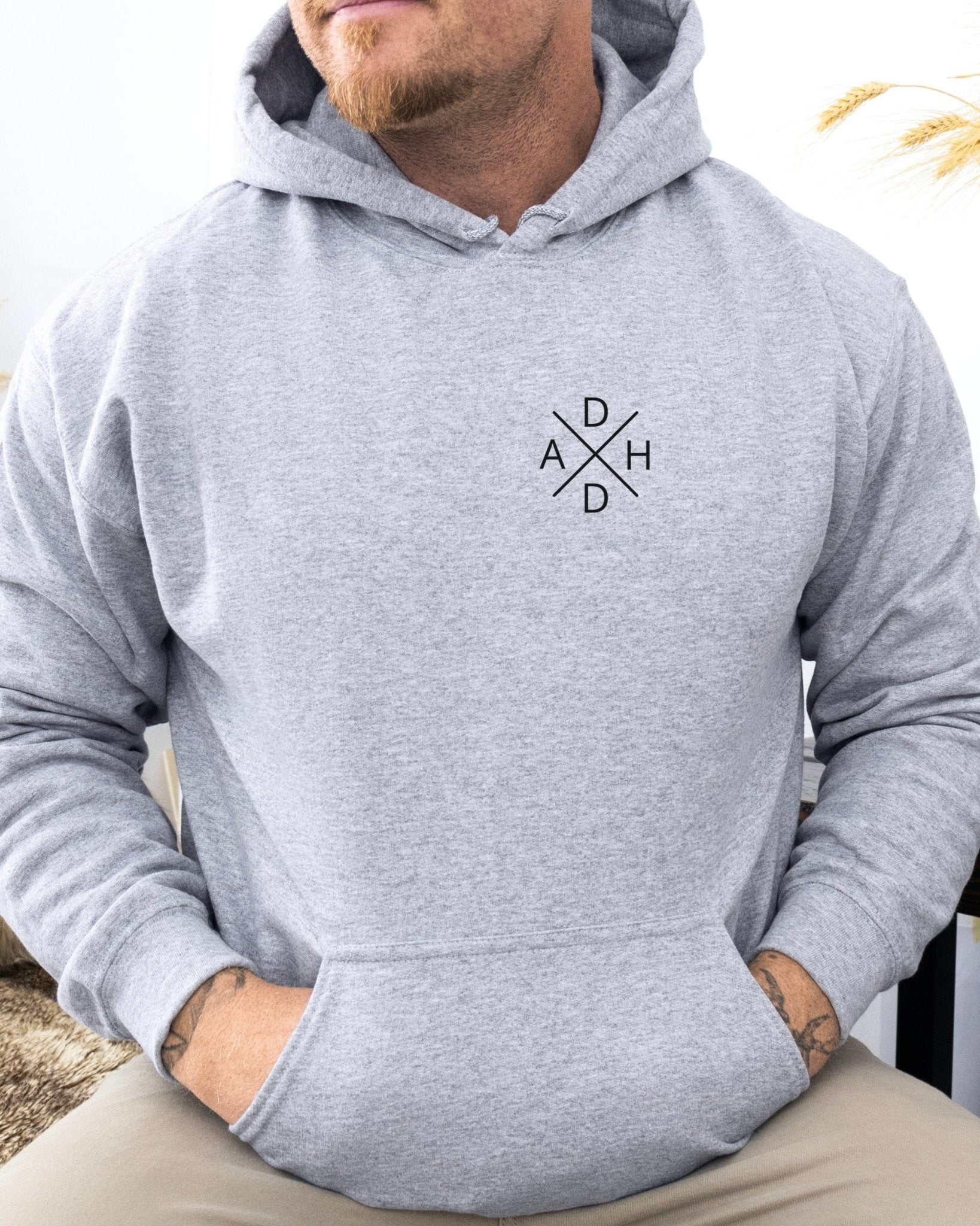 Autism Hoodie - ADHD Cross Hoodie - Daily Bloom