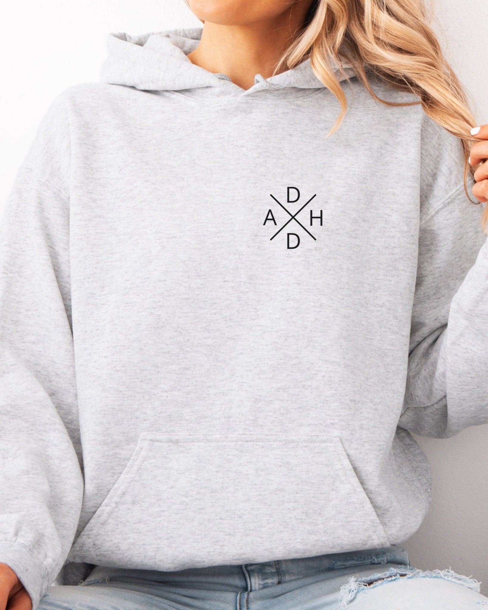 Autism Hoodie - ADHD Cross Hoodie - Daily Bloom