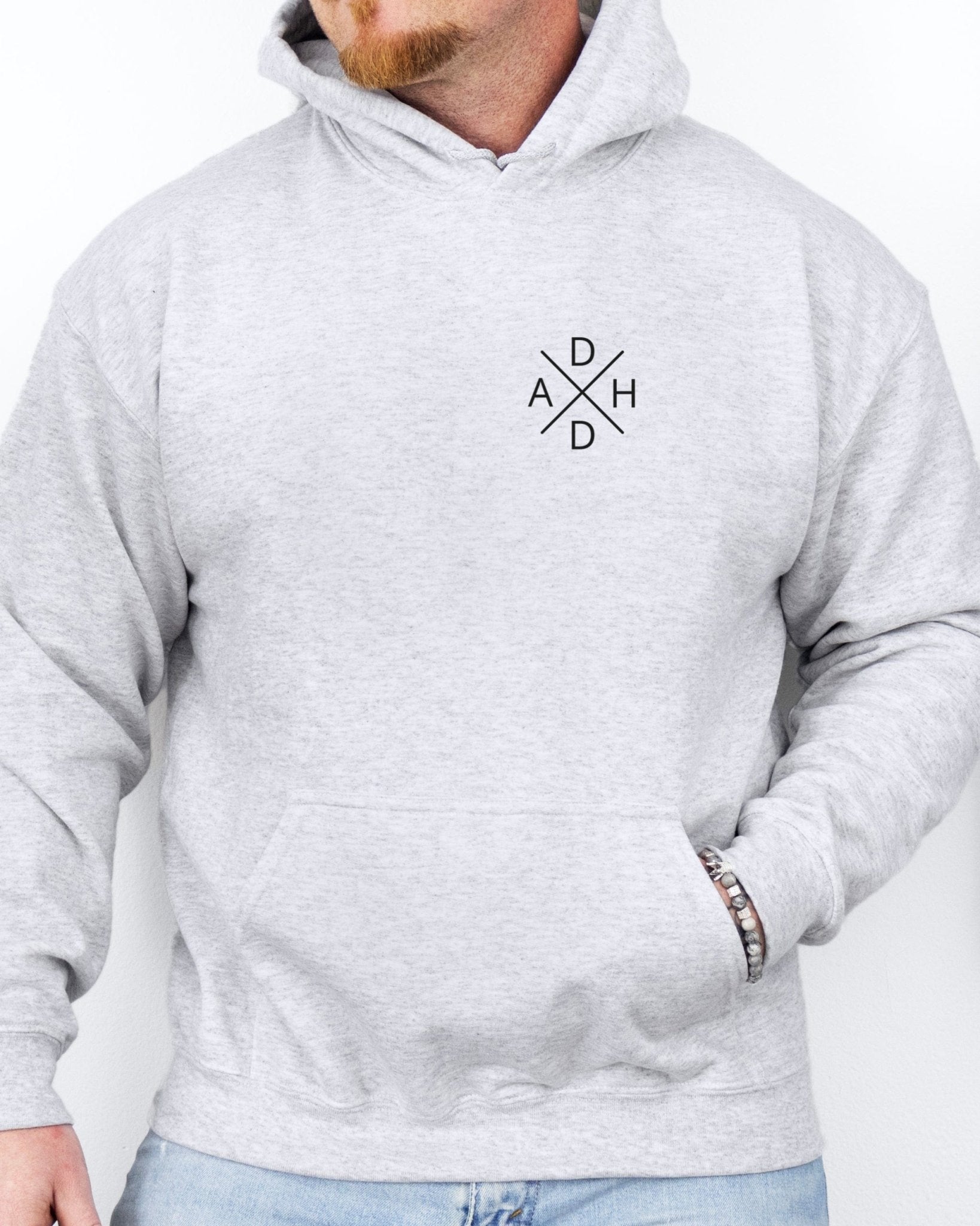 Autism Hoodie - ADHD Cross Hoodie - Daily Bloom