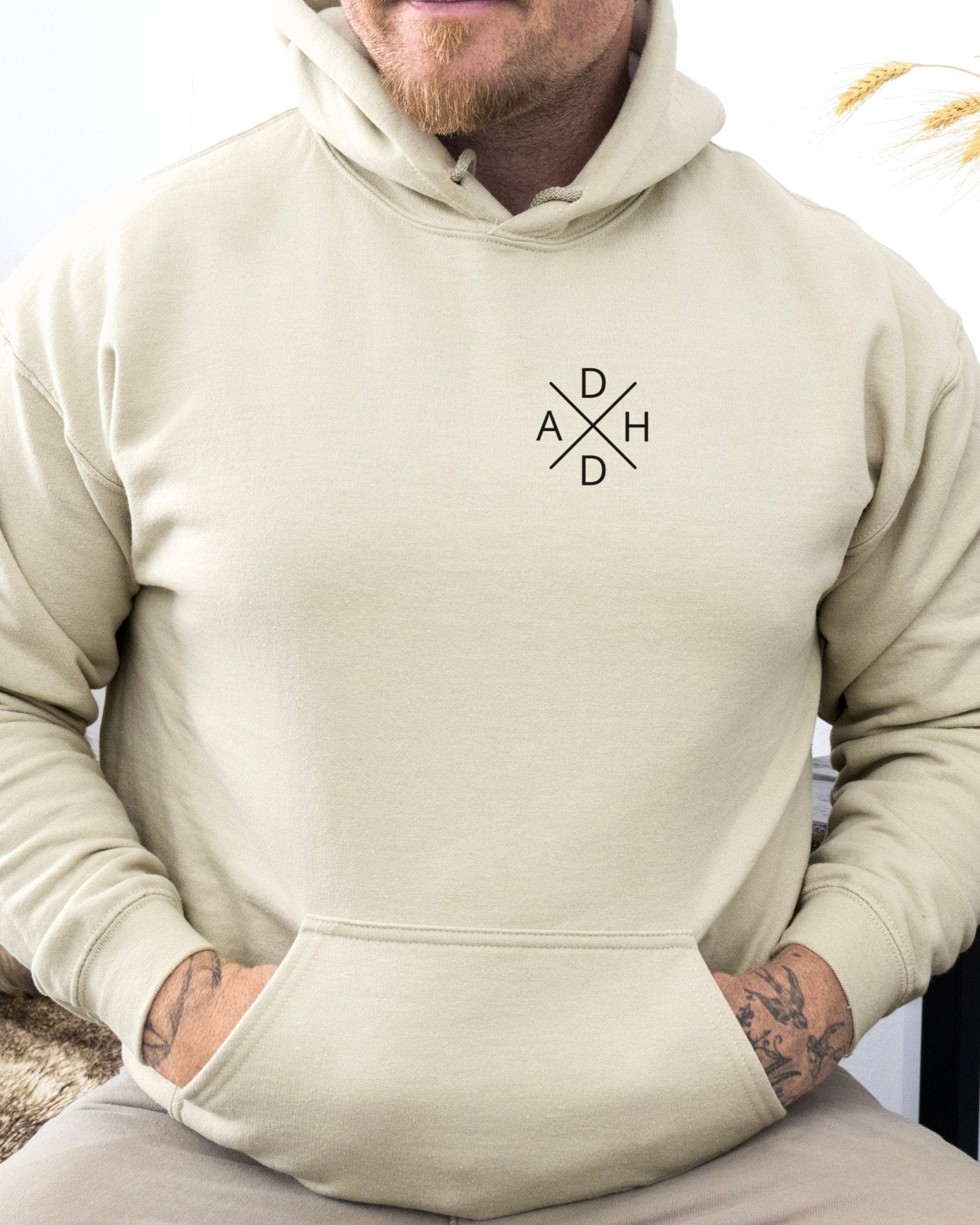 Autism Hoodie - ADHD Cross Hoodie - Daily Bloom