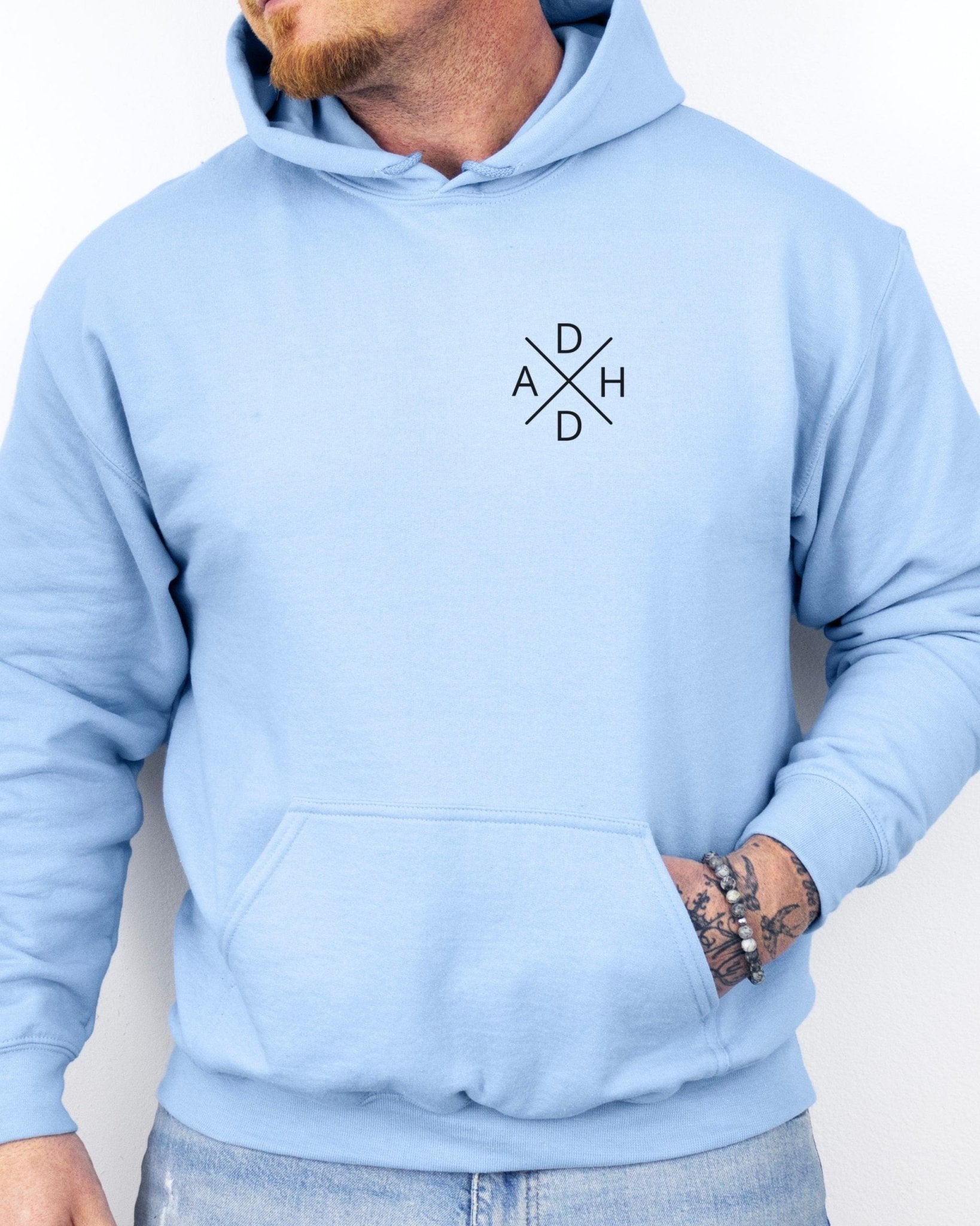 Autism Hoodie - ADHD Cross Hoodie - Daily Bloom
