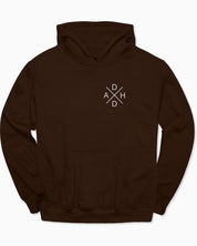 Autism Hoodie By Daily Bloom ADHD Cross Hoodie Dark Chocolate / S