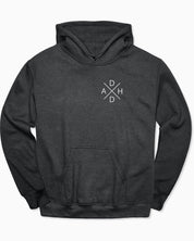 Autism Hoodie By Daily Bloom ADHD Cross Hoodie Dark Heather / S