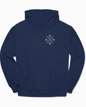 Autism Hoodie By Daily Bloom ADHD Cross Hoodie Navy / S
