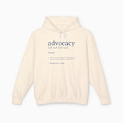 Autism Hoodie By Daily Bloom Advocacy Definition Comfort Colors Lightweight Hoodie Ivory / S
