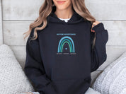Advocate Support Empower Autism Acceptance Rainbow Hoodie-Neurodiversity, ADHD & Autism Awareness & Acceptance Hoodie by Daily Bloom