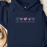 Autism Hoodie - Advocate Support Empower Love Hearts Hoodie - Daily Bloom