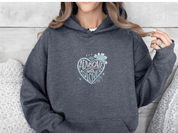 Advocate with Love Hoodie-Neurodiversity, ADHD & Autism Awareness & Acceptance Hoodie by Daily Bloom