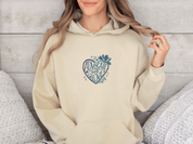 Advocate with Love Hoodie-Neurodiversity, ADHD & Autism Awareness & Acceptance Hoodie by Daily Bloom