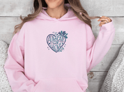Advocate with Love Hoodie-Neurodiversity, ADHD & Autism Awareness & Acceptance Hoodie by Daily Bloom