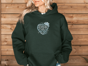 Advocate with Love Hoodie-Neurodiversity, ADHD & Autism Awareness & Acceptance Hoodie by Daily Bloom