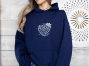 Advocate with Love Hoodie-Neurodiversity, ADHD & Autism Awareness & Acceptance Hoodie by Daily Bloom