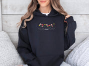Aunt Autism Acceptance Flowers Hoodie-Neurodiversity, ADHD & Autism Awareness & Acceptance Hoodie by Daily Bloom