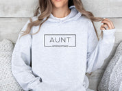 Aunt Autism Acceptance Frame Hoodie-Neurodiversity, ADHD & Autism Awareness & Acceptance Hoodie by Daily Bloom