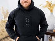 Autism Acceptance Box Men's Hoodie-Neurodiversity, ADHD & Autism Awareness & Acceptance Hoodie by Daily Bloom