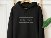 Autism Acceptance Brother Box Hoodie-Black-Neurodiversity, ADHD & Autism Awareness & Acceptance Hoodie by Daily Bloom