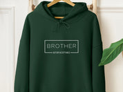 Autism Acceptance Brother Box Hoodie-Forest Green-Neurodiversity, ADHD & Autism Awareness & Acceptance Hoodie by Daily Bloom
