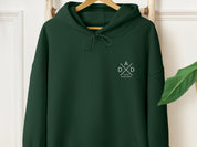 Autism Acceptance Dad Cross Hoodie-Forest Green-Neurodiversity, ADHD & Autism Awareness & Acceptance Hoodie by Daily Bloom