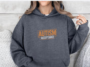 Autism Acceptance Graffiti Hoodie-Neurodiversity, ADHD & Autism Awareness & Acceptance Hoodie by Daily Bloom